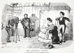 Le studio artistique (!) - John Leech